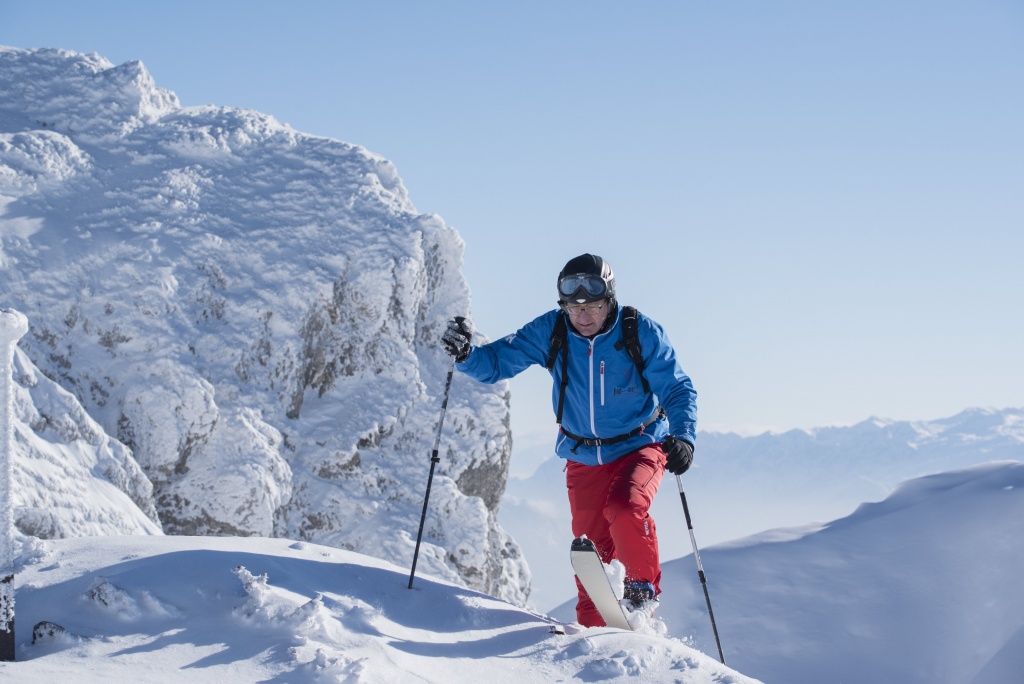 find---me LAwinen und Tiefschneebänder find---me ideal für Tourenski und Freeride. bergführer skilehrer wissen BEscheid